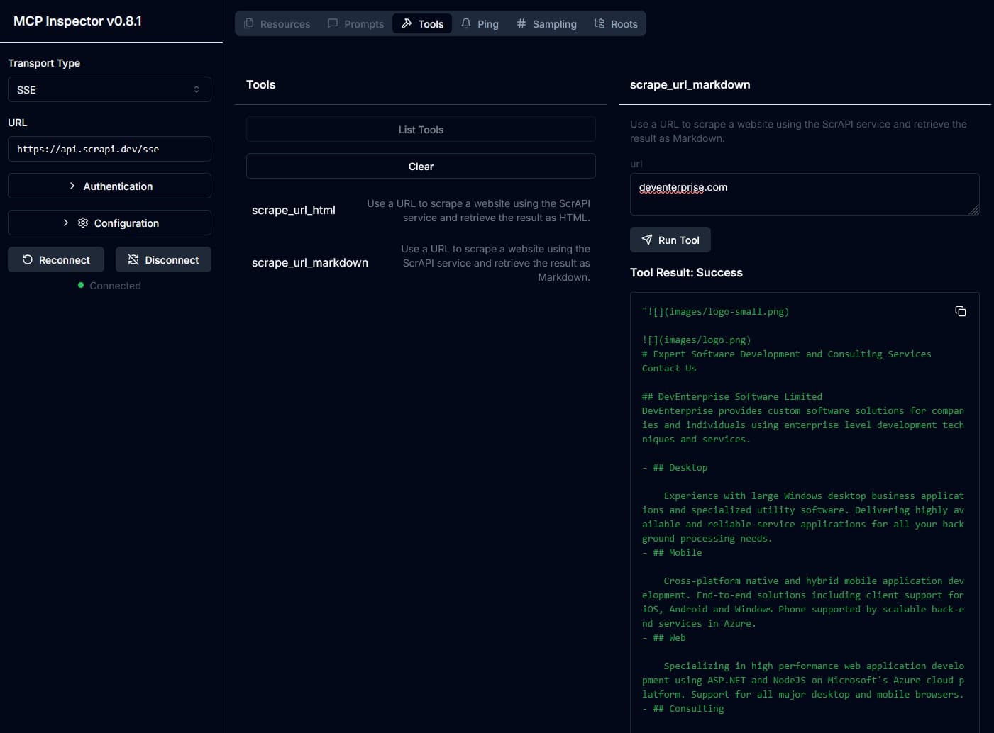 MCP-Inspector